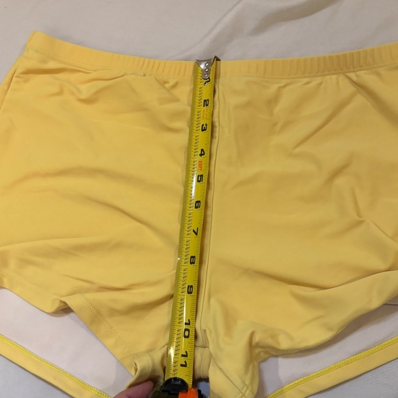 Torrid Bathing Suit Women Size 3 Two Piece Tankini Yellow Flowers Print Lace - Picture 11 of 11